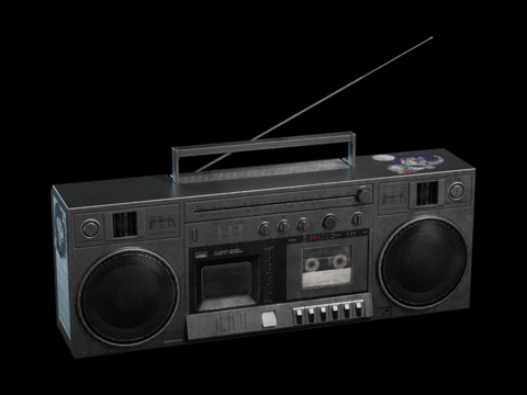 Retro radio nostalgic stereo