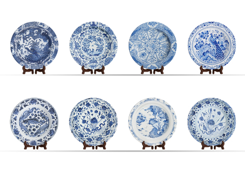 Chinese porcelain blue and white porcelain