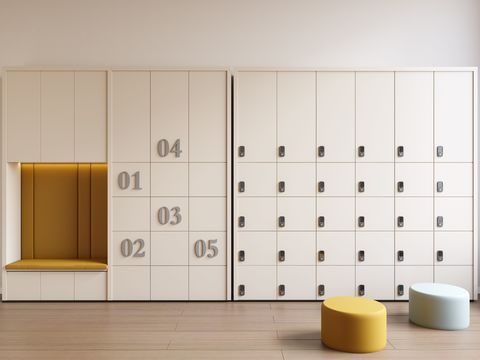 Lockers Wardrobe Storage Cabinet