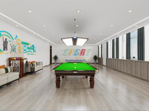 Community Activity Room Billiards Room