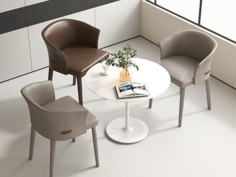 Modern leisure tables and chairs