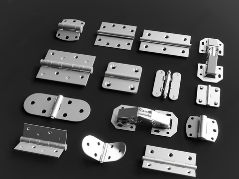 Metal Hinge Cabinet Components Door Components