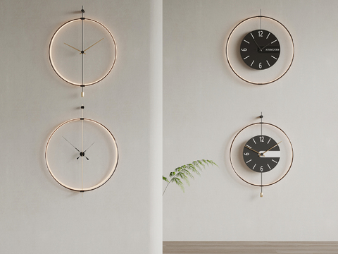 Modern Clock Hanging Watch