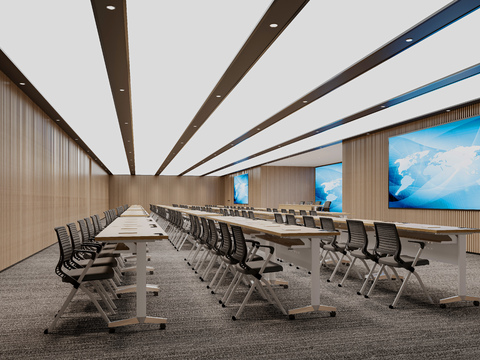 Modern Training Room Report Hall