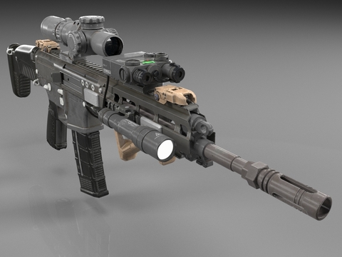 Sniper rifle assault rifle