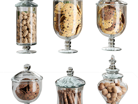 Cookie nut sealed jar