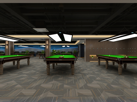 Modern Billiard Room Billiard Room