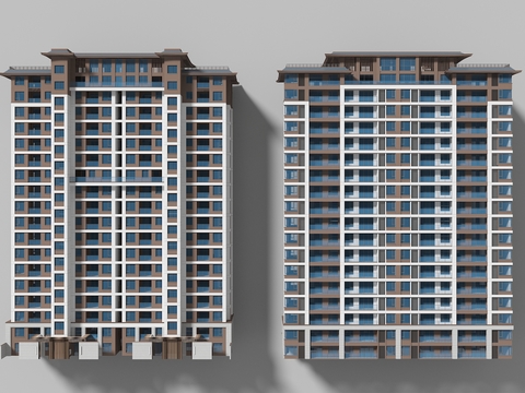 Residential commercial housing in high-rise residential quarters