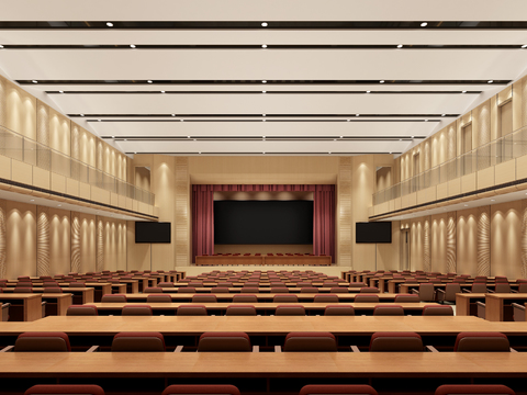 Modern lecture hall multi-function hall