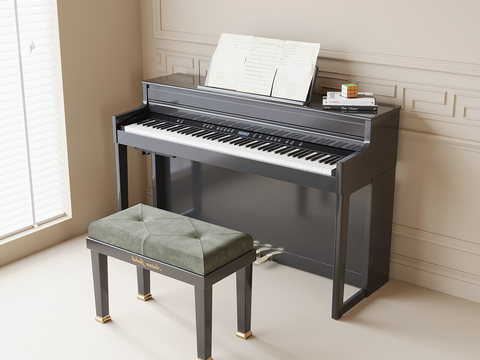 upright piano