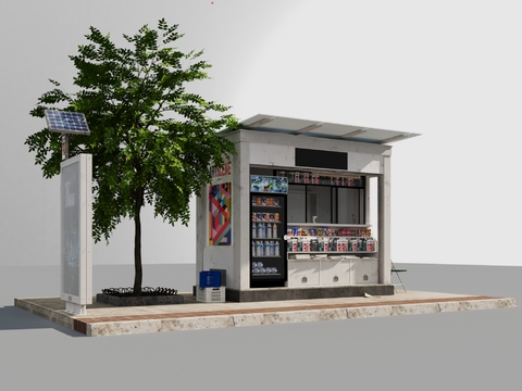 Self-vending machine snack shop snack shop