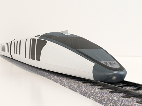 high-speed rail maglev train