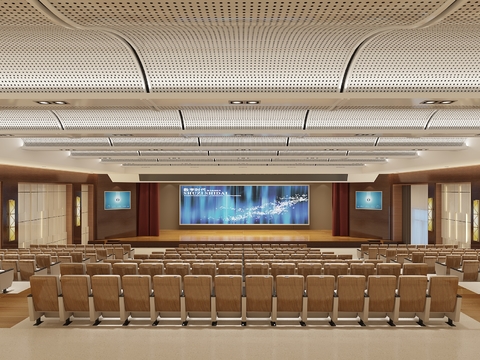 Modern Report Hall Conference Hall