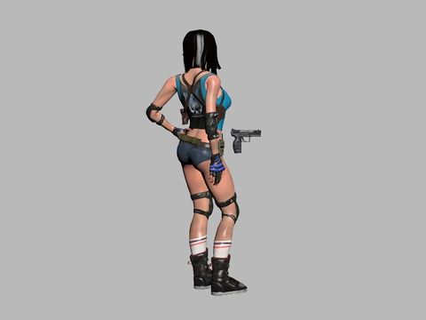 Game female character