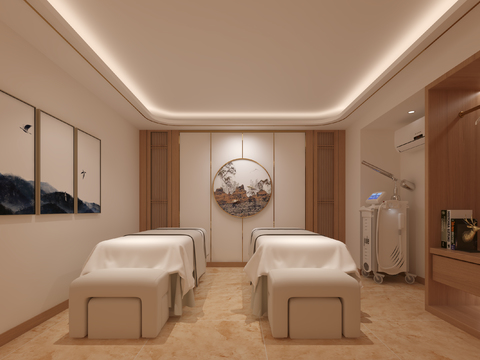 New Chinese Beauty Salon Health Hall