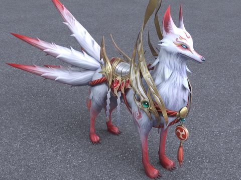 Game Role Ancient God Beast Nine-tailed Fox