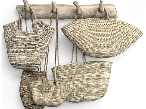 Bamboo Basket Vegetable Basket Bamboo Bag