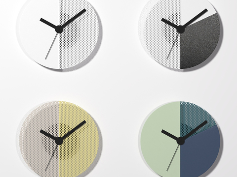 Tolix clock wall clock