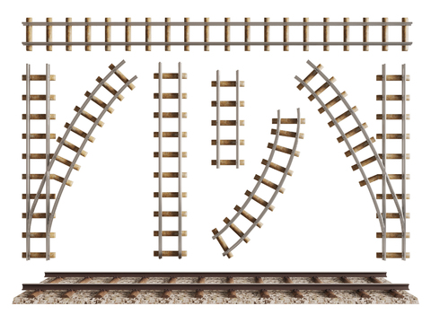 train track rail transit accessories