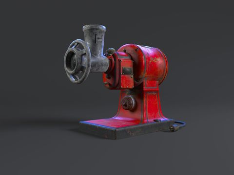 industrial wind meat grinder