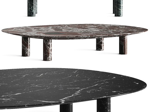 Minotti marble coffee table