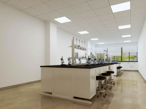 Chemistry laboratory experiment classroom