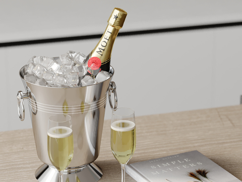 Ice Bucket Wine Glass Champagne