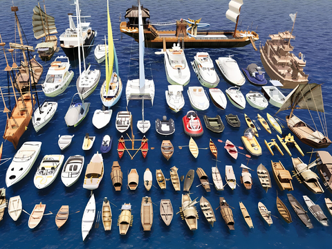 Boat Steamship Sailing Wooden Boat