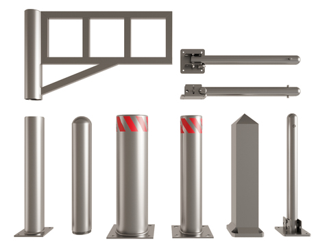 Protection Column Metal Railing Guardrail Barricade