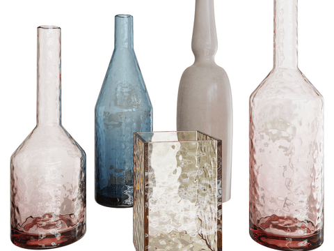 Paolo Castelli Glass Vase Glassware