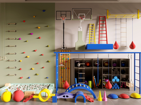 Children's sports equipment Rock climbing wall