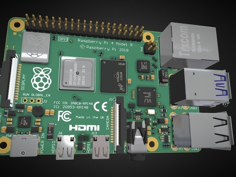 Computer motherboard circuit board CPU