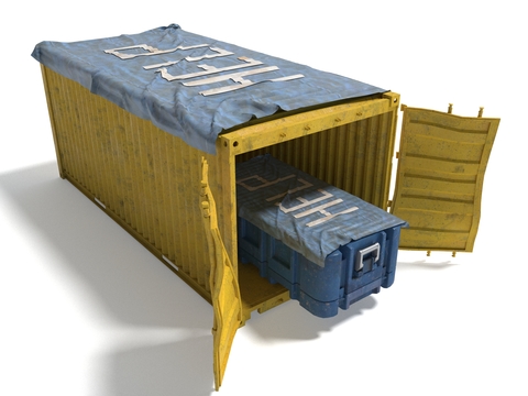 Airdrop container industrial equipment