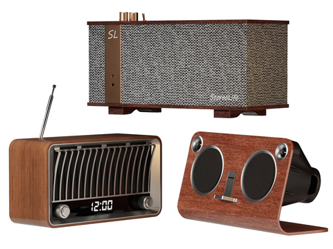 Retro Audio Speaker Radio