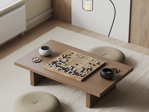 Tatami Go chess table