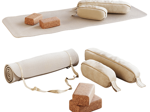 Yoga supplies Yoga blanket Yoga bricks