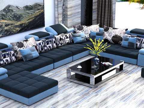 Modern sofa combination free