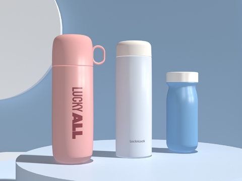 Color thermos cup