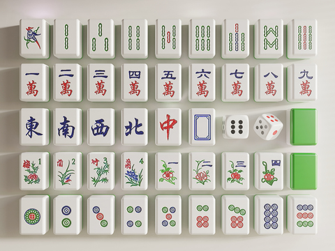 mahjong tiles