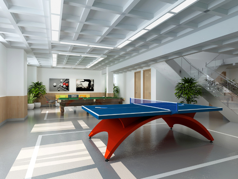 Table tennis room