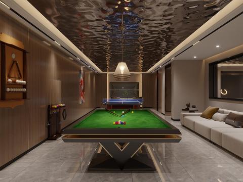 Billiard Room Billiard Entertainment Room