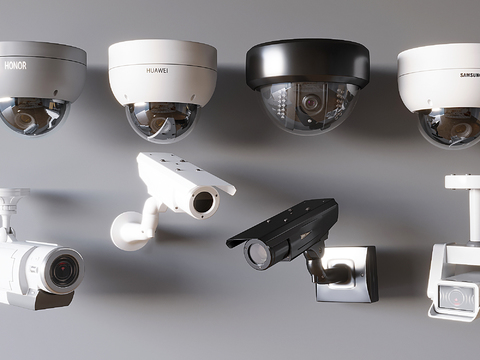 Surveillance camera monitor spherical camera