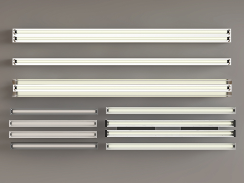 Industrial wind LED fluorescent lamp long linear lamp