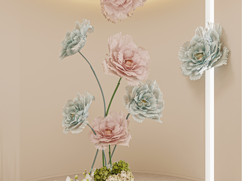 Flower Art Beautiful Chen Flower Sculpture