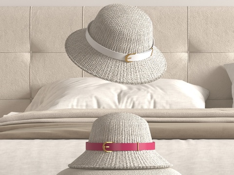 Ladies hat straw hat