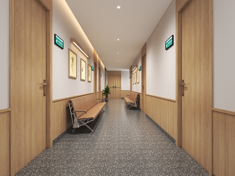 Hospital of Traditional Chinese Medicine Corridor