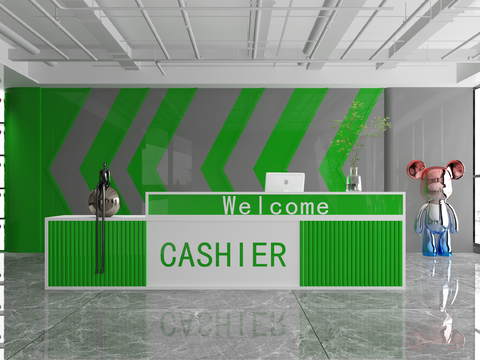 Chaozhou Play Store Reception at Front Desk Cashier