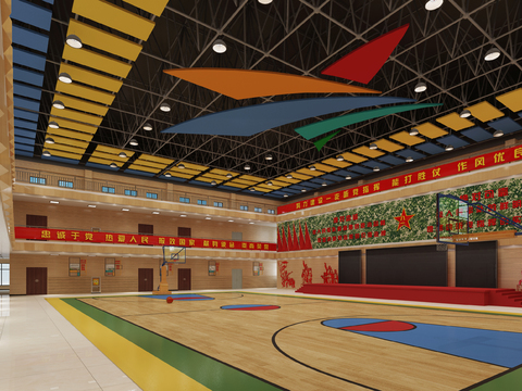 modern gymnasium