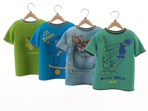 Children's short-sleeved T-shirt