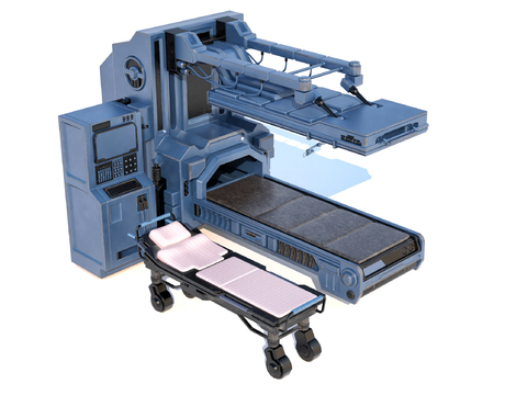 Medical equipment MRI bed